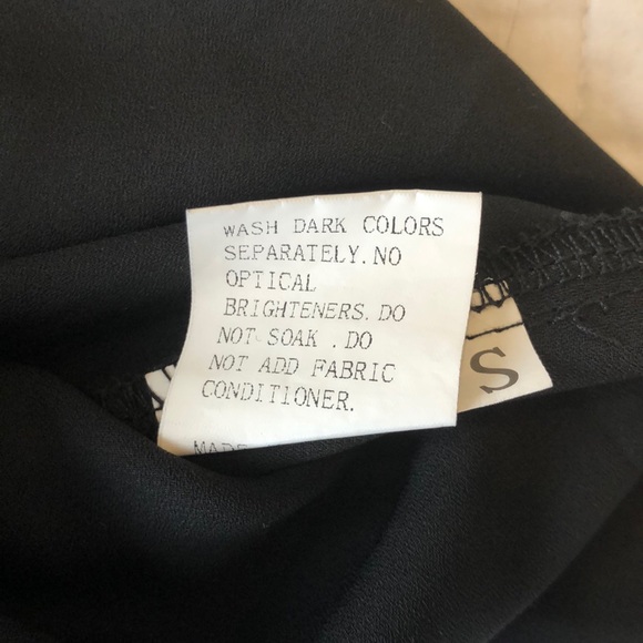 Black Open Back Tank - Picture 5 of 6